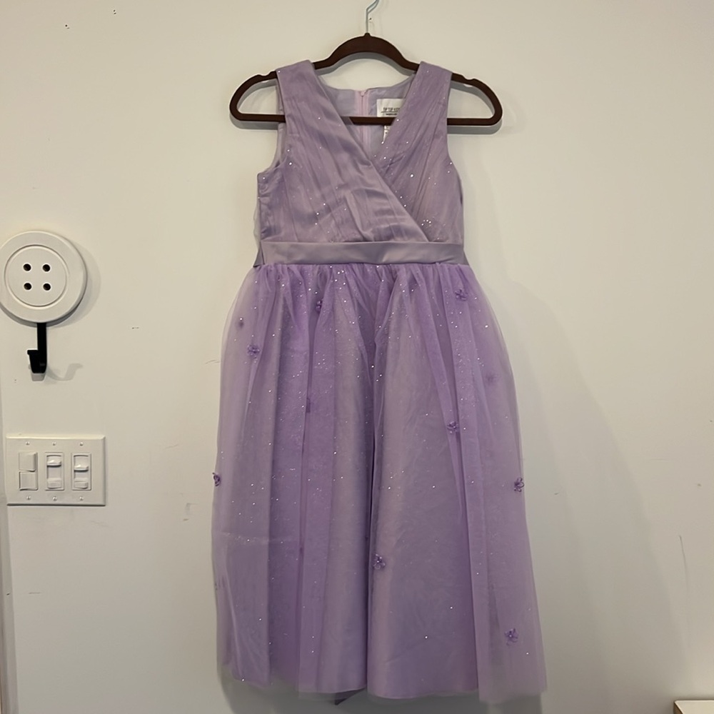 Elegant Purple Kids Dress